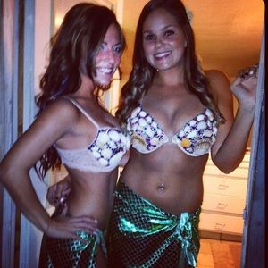 Homemade mermaid costume!